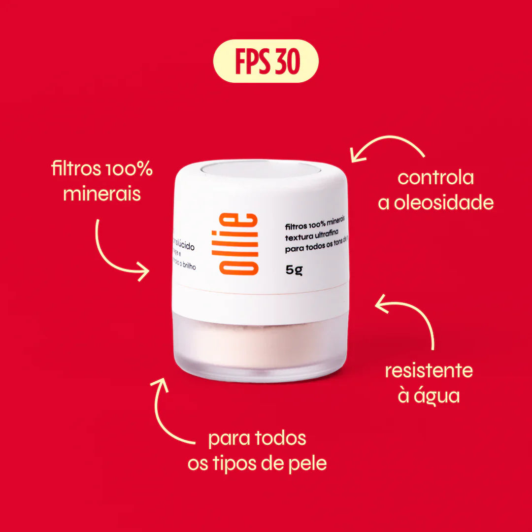 Pó Translúcido Facial FPS 30